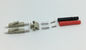 Соединители цельный Унассемблед СМ ММ оптического волокна дуплекса ЛК для кабеля 3.0мм