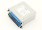 Сплиттер Пльк оптического волокна кассеты 1кс16 коробки держателя шкафа ЛГС