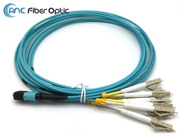 Сборки кабеля оптического волокна OM3 8F MPO