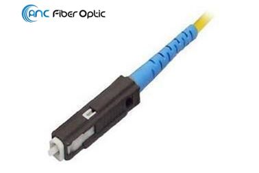 Размер симплексных соединителей гибкого провода волокна МУ пластиковых небольшой для кабеля 2.0мм
