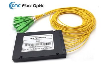 Вносимая потеря Сплиттер оптического волокна систем ФТТС низкая с соединителем 2.0мм СКАПК