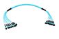 Сборки кабеля хигх-денситы 96Ф 144Ф 50М оптического волокна хобота МТП МПО 100М 200М