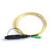 Вносимая потеря кабеля 0.30дБ симплекса 3.0-5.0мм гибкого провода оптического волокна СК Оптитап