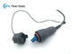 Двухшпиндельными система оптического волокна ЛК Фуллаксс усиливанная кабельными соединителями герметизируя для кабеля 4.8мм